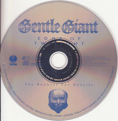 Gentle Giant : Edge Of Twilight (2xCD, Comp, RM)