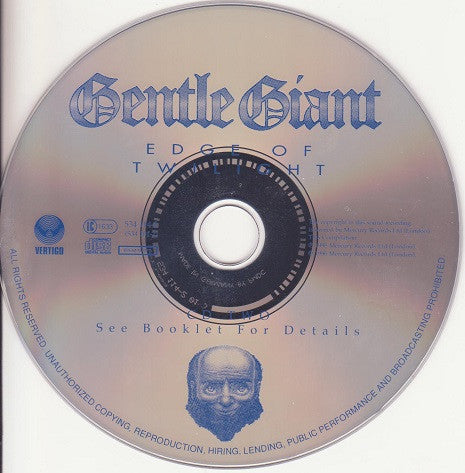 Gentle Giant : Edge Of Twilight (2xCD, Comp, RM)