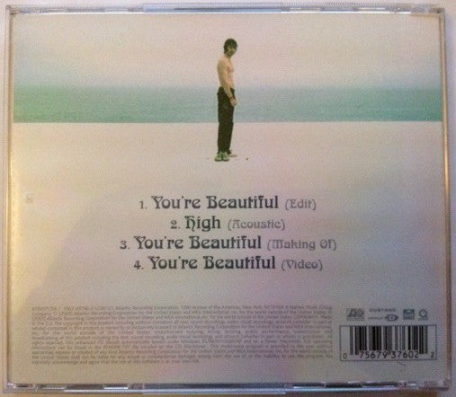 James Blunt : You're Beautiful (CD, Single, Enh, CD2)