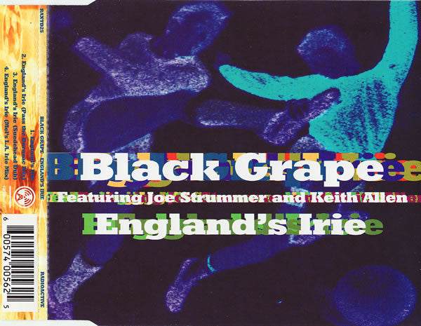 Black Grape Featuring Joe Strummer And Keith Allen : England's Irie (CD, Single)