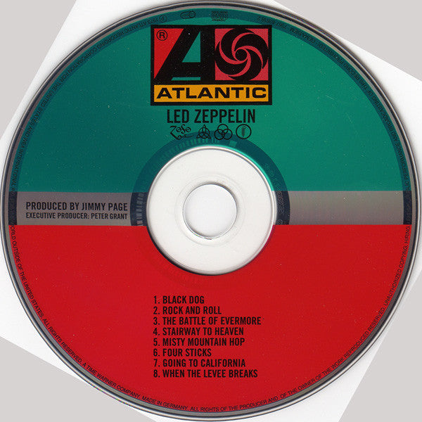Led Zeppelin : Untitled (CD, Album, RE, RM, RP)