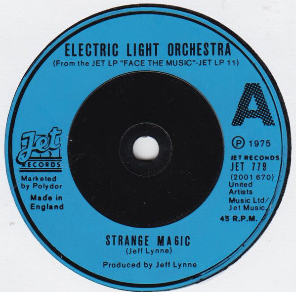 Electric Light Orchestra : Strange Magic (7", Single, Sol)