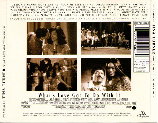 Tina Turner : What's Love Got To Do With It (CD, Album, EMI)