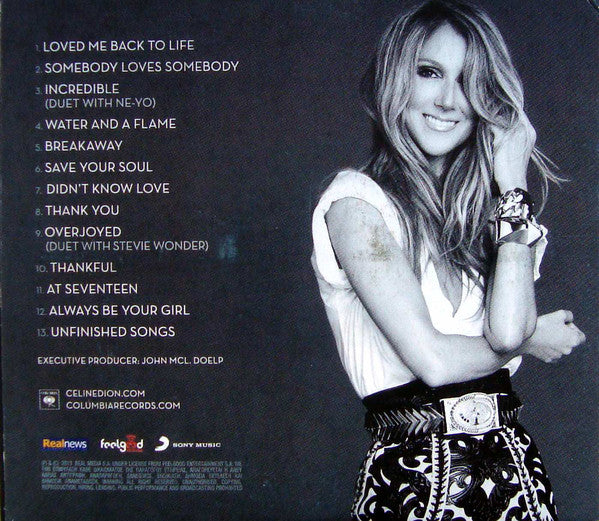 Céline Dion : Loved Me Back To Life (CD, Album, RE, Dig)