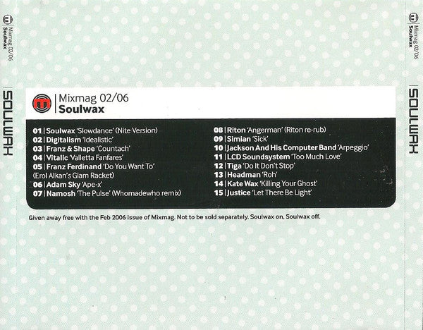 Soulwax : This Is Radio Soulwax (CD, Mixed)