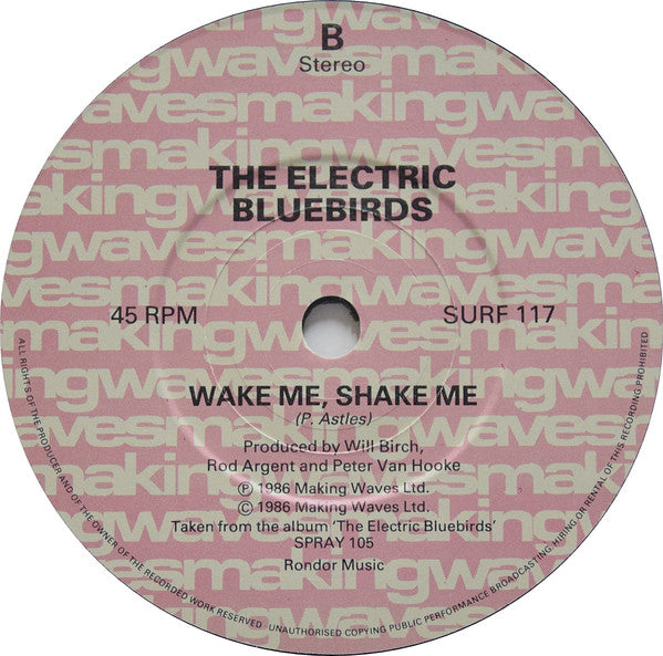 Electric Bluebirds : Tell It Like It Is (7")