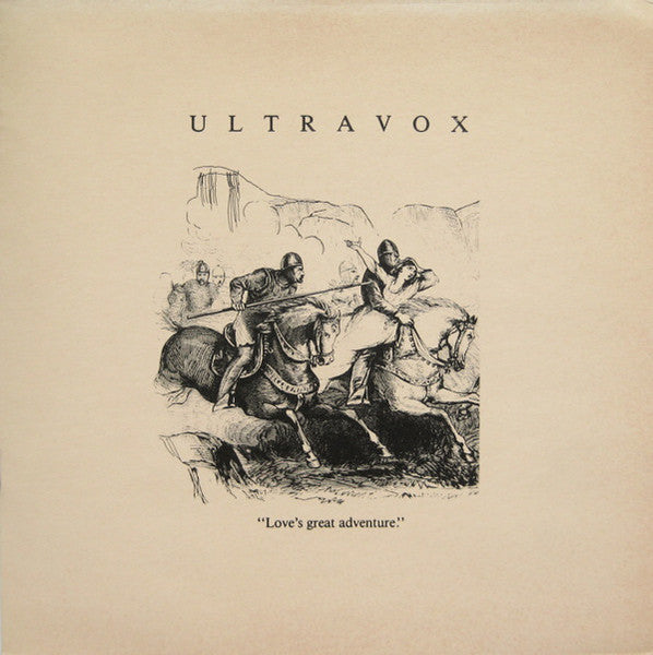 Ultravox : Love's Great Adventure (7", Single, Blu)
