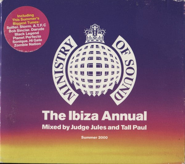 Judge Jules And Tall Paul : The Ibiza Annual - Summer 2000 (2xCD, Comp, Mixed)