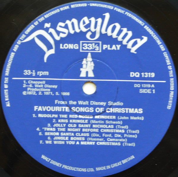 Various : Favorite Songs Of Christmas (LP)