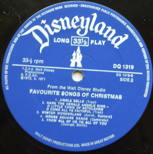 Various : Favorite Songs Of Christmas (LP)