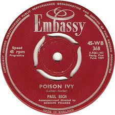 Paul Rich : Poison Ivy (7")