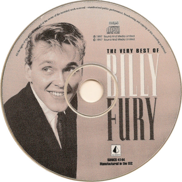 Billy Fury : The Very Best Of Billy Fury (CD, Comp)