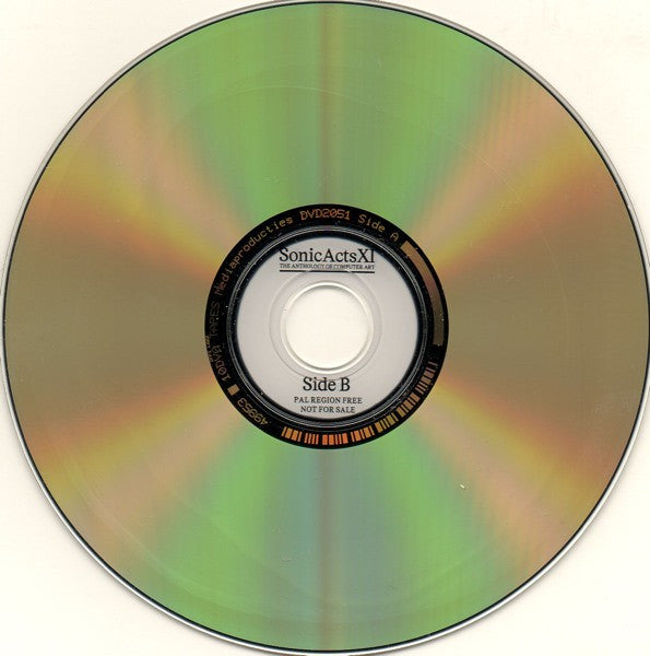 Various : Sonic Acts XI - The Anthology Of Computer Art (DVD, D/Sided, Promo, PAL)