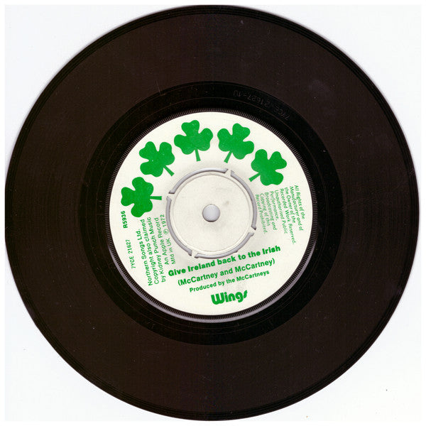 Wings (2) : Give Ireland Back To The Irish (7", Single, Pus)