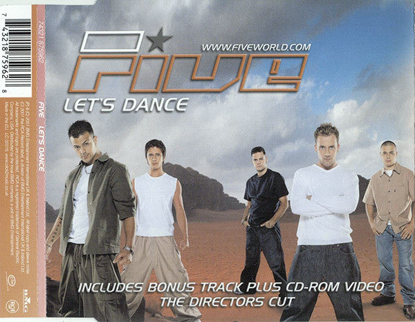 Five : Let's Dance (CD, Single, Enh)