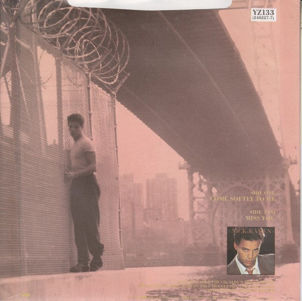 Nick Kamen : Come Softly To Me (7", Single)