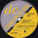 Black Box : Ride On Time (7", Single)