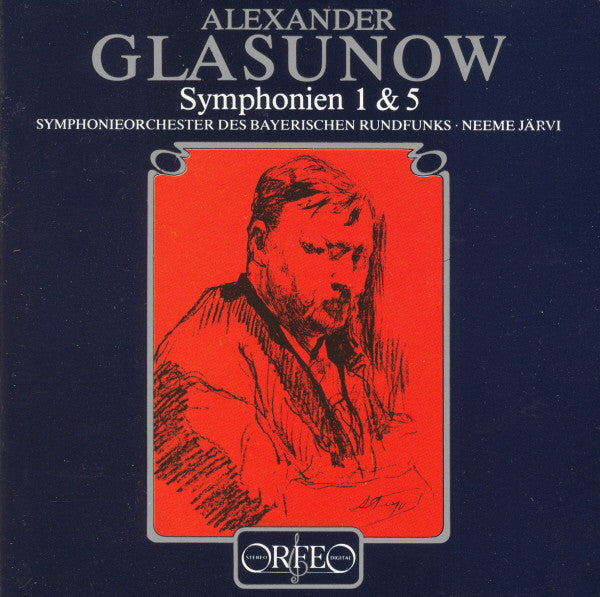 Alexander Glazunov - Symphonie-Orchester Des Bayerischen Rundfunks, Neeme Järvi : Symphonien 1 & 5 (CD, Album)