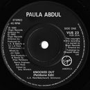 Paula Abdul : Knocked Out (7", Single, Pap)