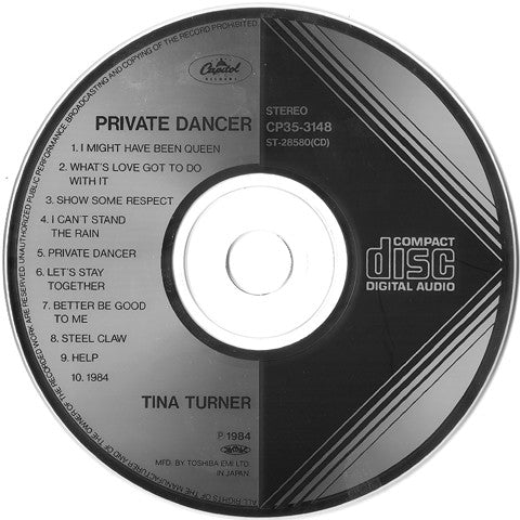 Tina Turner = Tina Turner : Private Dancer = プライヴェート・ダンサー (CD, Album)