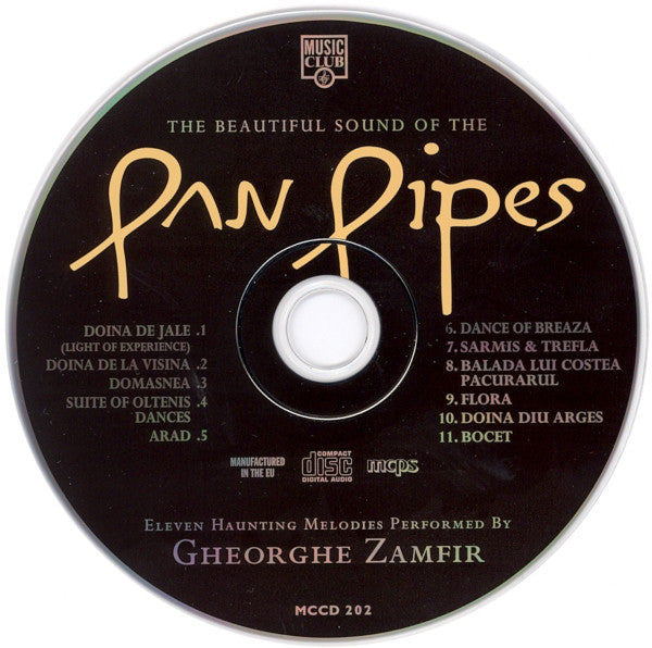 Gheorghe Zamfir : The Beautiful Sound Of The Pan Pipes (CD, Comp)