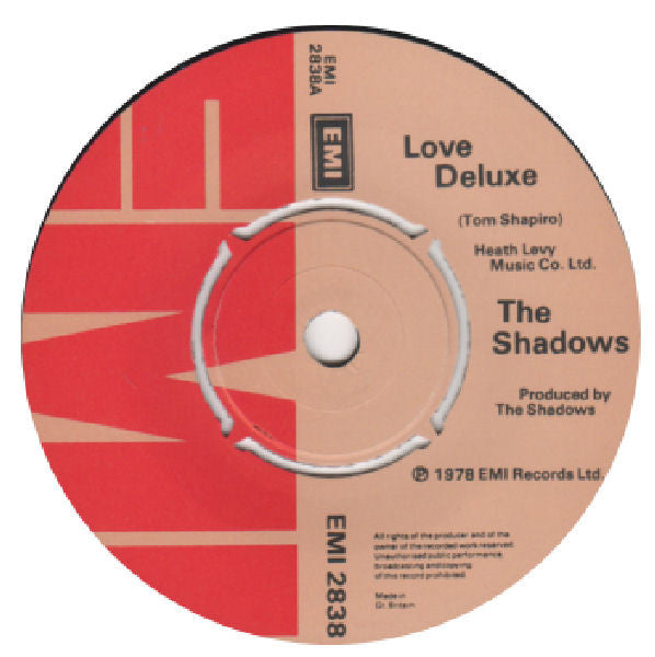 The Shadows : Love Deluxe (7")