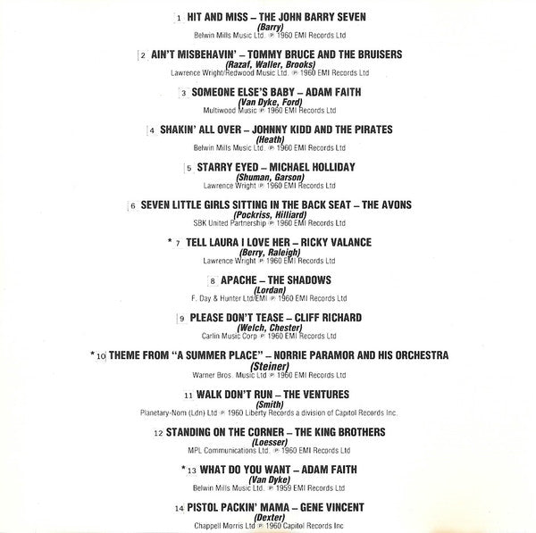 Various : Hits Of 1960 (CD, Comp)