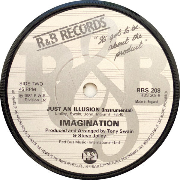 Imagination : Just An Illusion (7", Single)