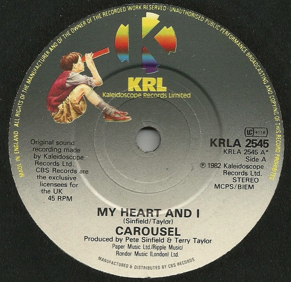 Carousel (9) : My Heart And I (7", Single)