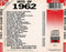 Various : Hits Of 1962 (CD, Comp)