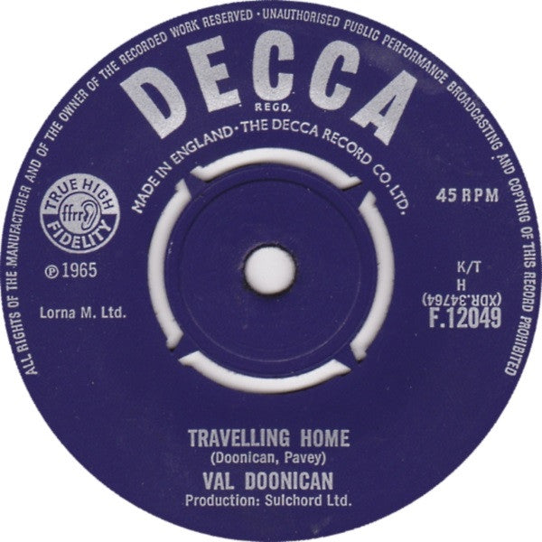 Val Doonican : The Special Years (7")