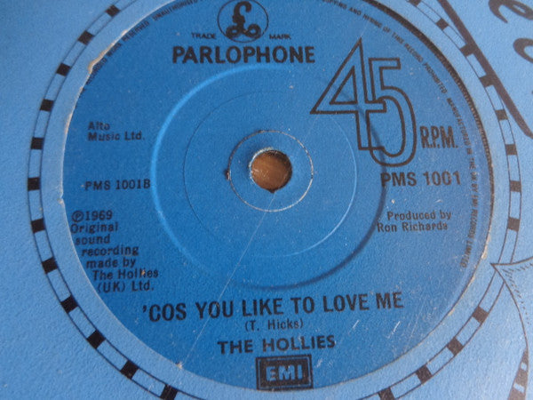 The Hollies : He Ain't Heavy, He's My Brother (7", Single, RE, Blu)