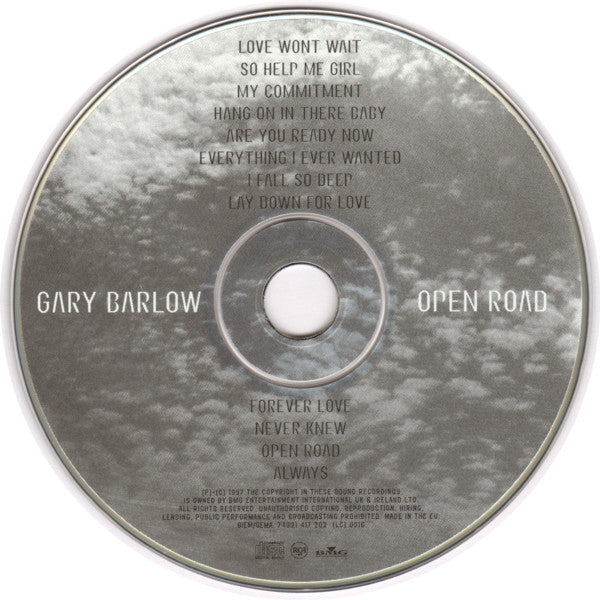 Gary Barlow : Open Road (CD, Album)