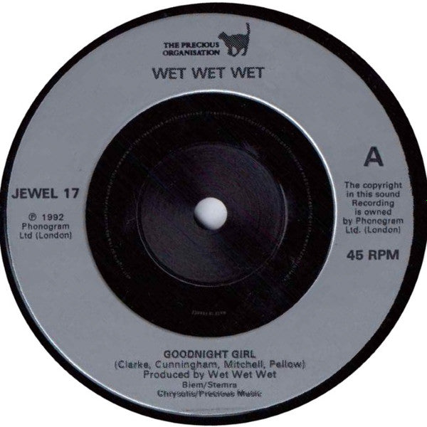 Wet Wet Wet : Goodnight Girl (7", Single, Inj)