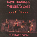 Dave Edmunds With Stray Cats : The Race Is On (7", Single)