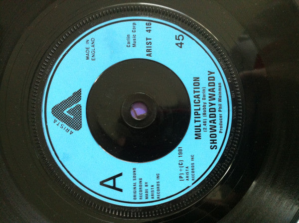 Showaddywaddy : Multiplication (7")