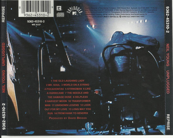 Neil Young : Unplugged (CD, Album)