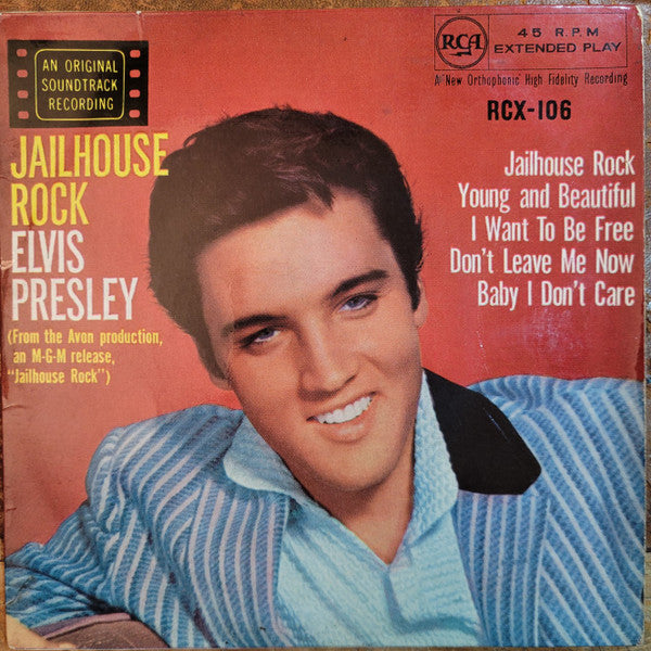 Elvis Presley : Jailhouse Rock (7", Album, EP)