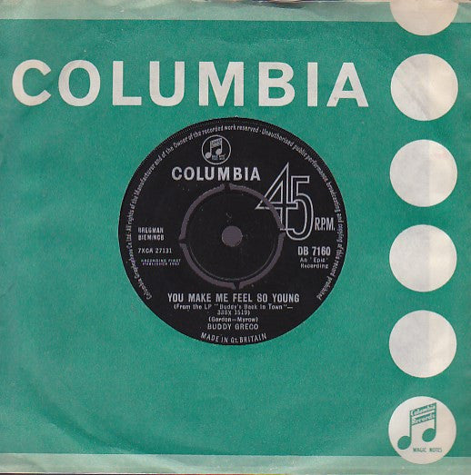 Buddy Greco : This Could Be The Start Of Something (7", Single)