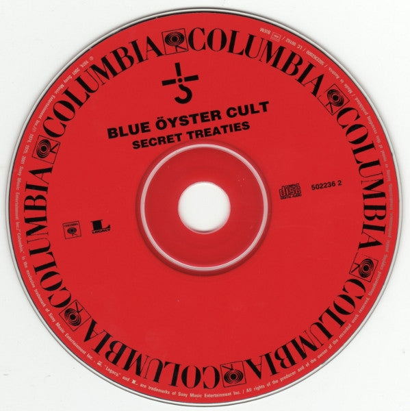 Blue Öyster Cult : Secret Treaties (CD, Album, RE, RM)