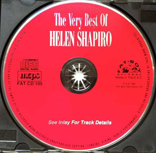 Helen Shapiro : The Very Best Of Helen Shapiro (CD, Comp)