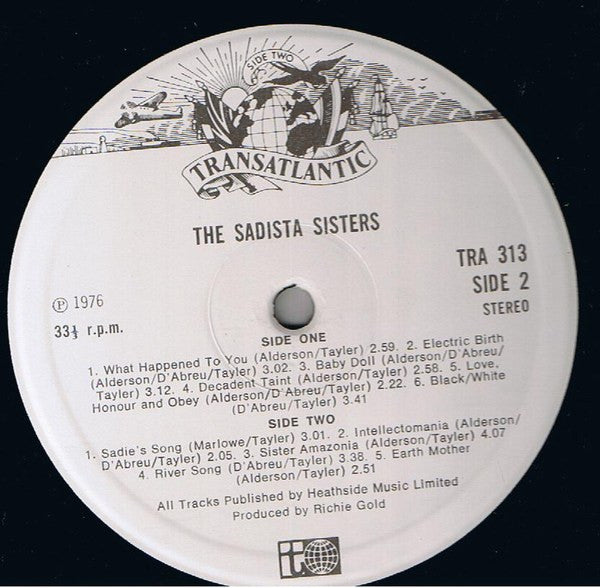 The Sadista Sisters : The Sadista Sisters (LP, Album)