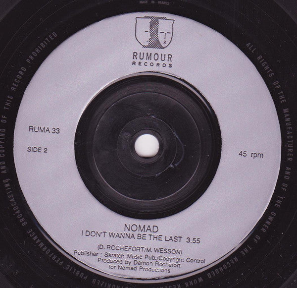 Nomad : Just A Groove (7", Single, Sil)