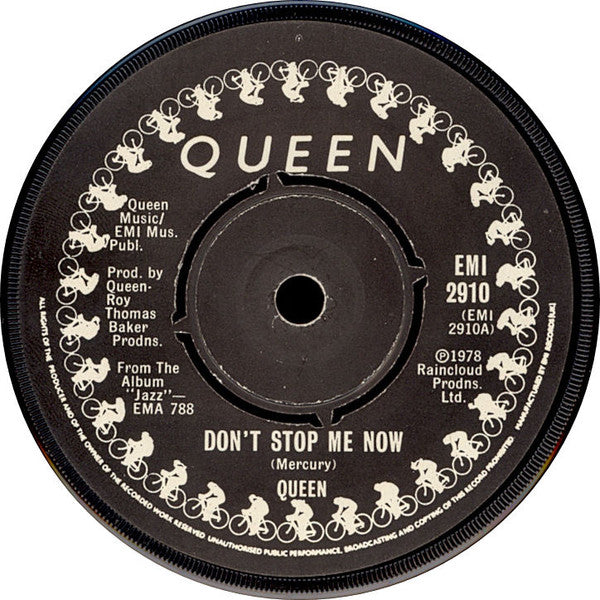 Queen : Don't Stop Me Now (7", Single, 1st)