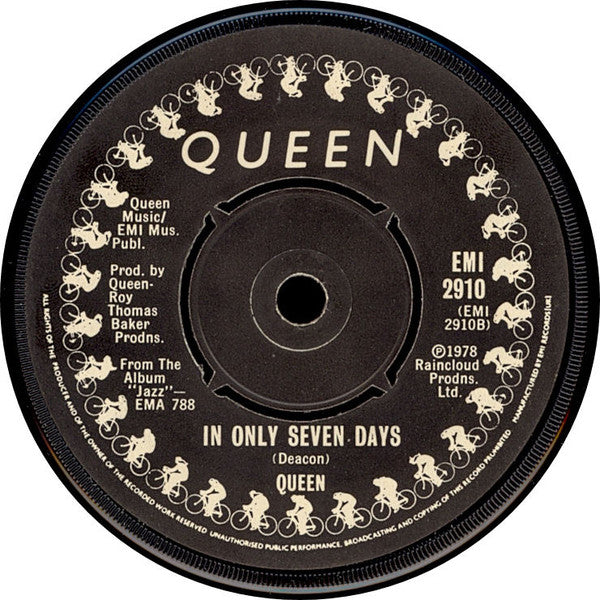 Queen : Don't Stop Me Now (7", Single, 1st)
