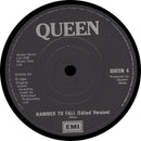 Queen : Hammer To Fall (7", Single, Bla)
