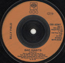 Billy Field : Bad Habits (7", Single)