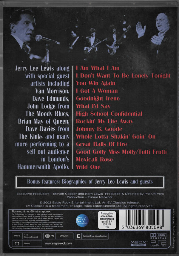 Jerry Lee Lewis : Jerry Lee Lewis And Friends (DVD-V, PAL)