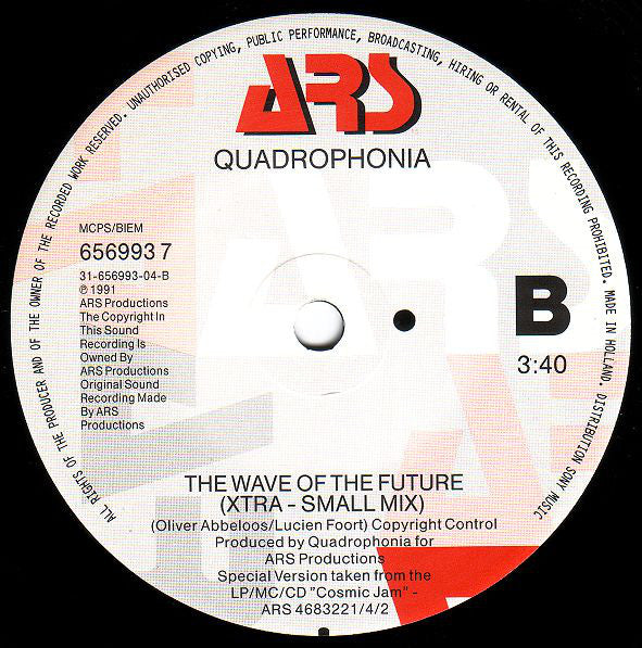 Quadrophonia : The Wave Of The Future (7", Single)