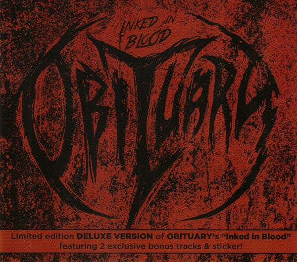 Obituary : Inked In Blood (CD, Album, Dlx, Ltd, Dig)